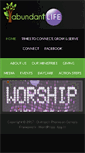 Mobile Screenshot of abundantlifewyoming.com